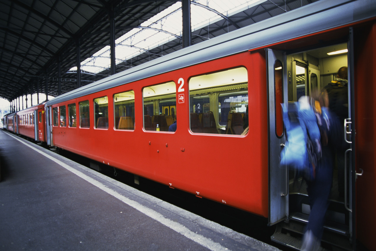 treno in stazione